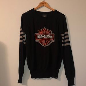 Soft knit Harley Davidson sweater